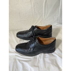 Belvedere Times luxury Leather Oxfords Men's Size 9D Black